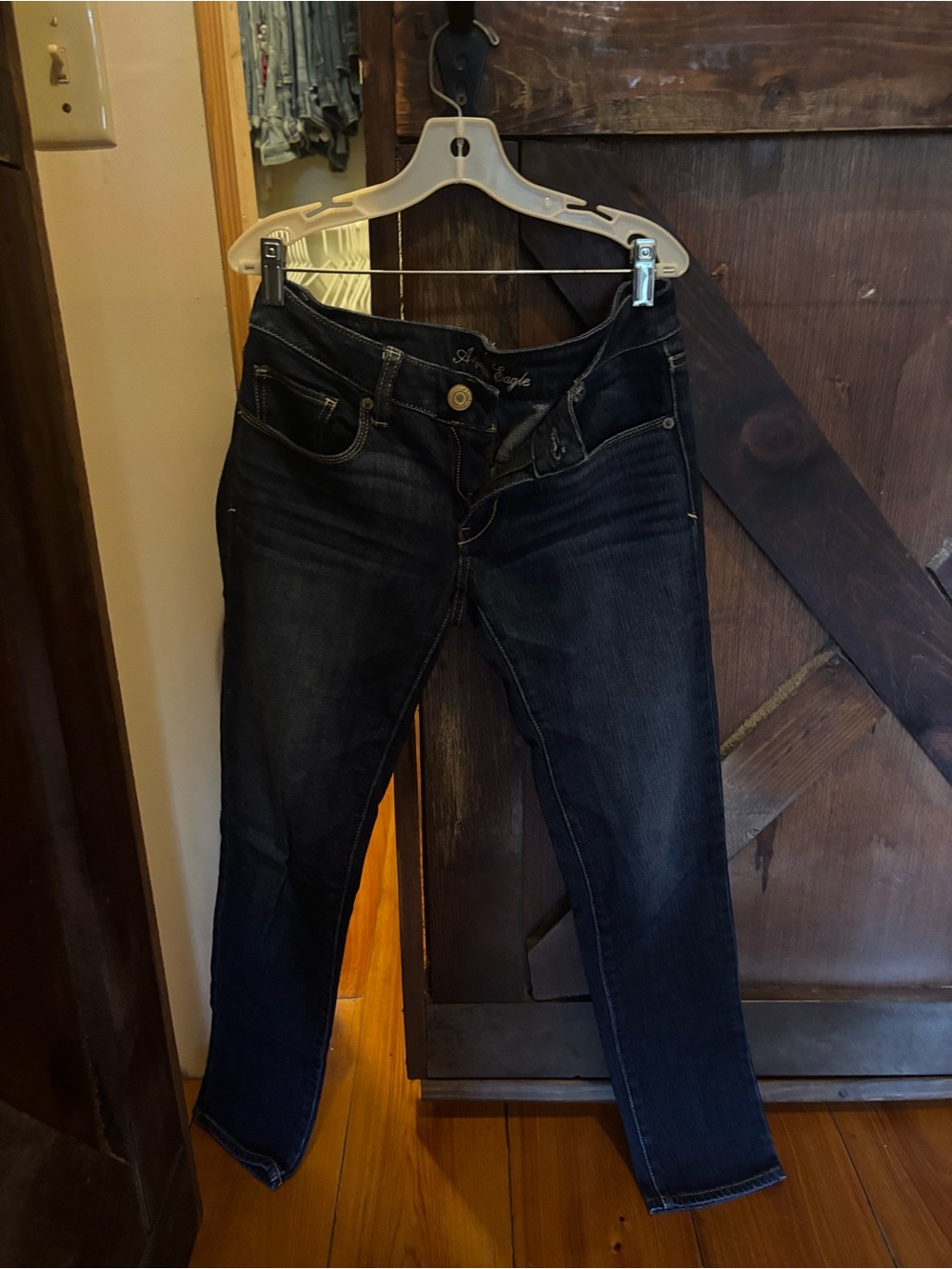 American Eagle Outfitters Dark Indigo Skinny Jeans